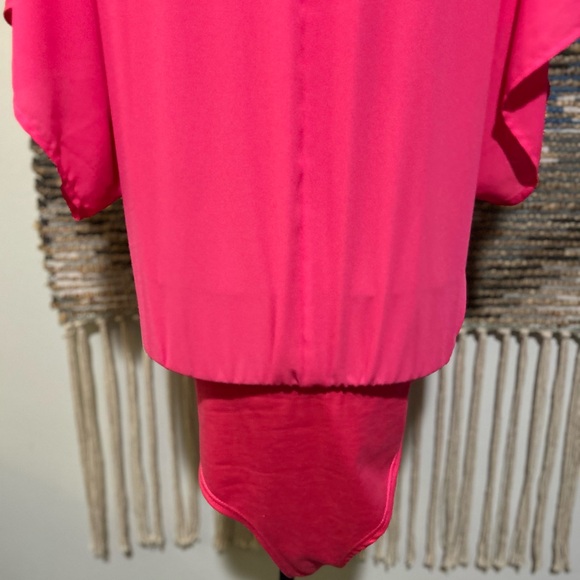 FSL Apparel Elegant Pink Women's Bodysuit - Picture 9 of 12